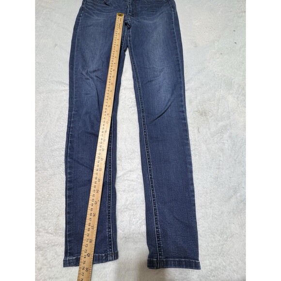 BKE Buckle Jeans Women 26 Blue Parker Universal Fit High Rise Ankle Skinny Denim - Picture 4 of 11